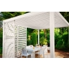 Pergola ogrodowa MIRADOR Premium 111 Delux 3 x 4 m Biały